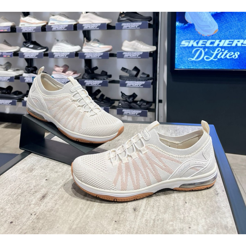 (SKE100632OFW) Skechers Arch Fit Comfy Women's Shoes - Natural Original