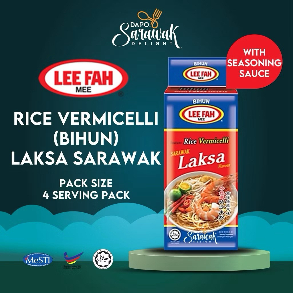 Lee Fah Mee Sarawak Laksa Bihun ( 4 Serving Size)