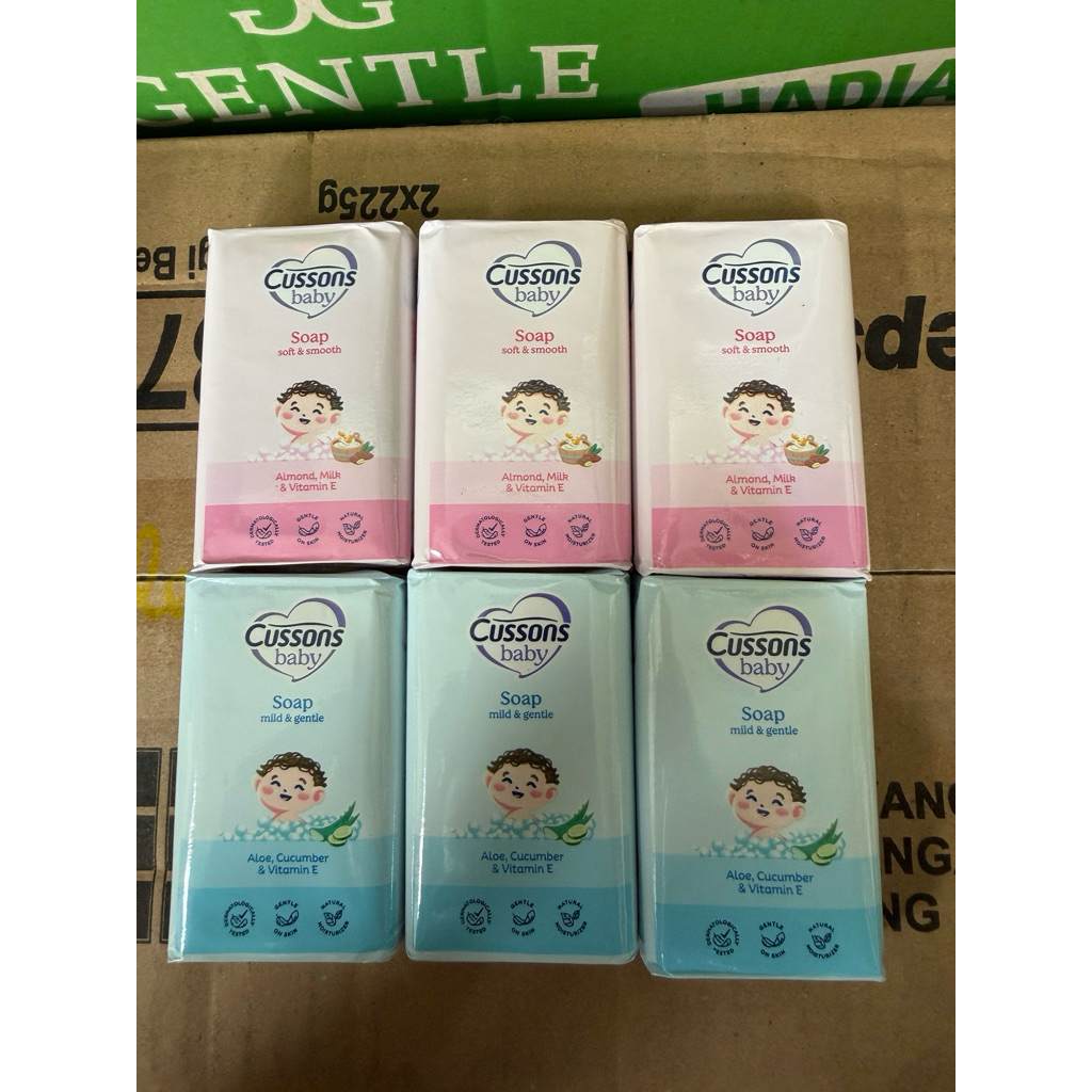6pcs Sabun mandi Cusson Baby Sabun Batang 60gram Bayi
