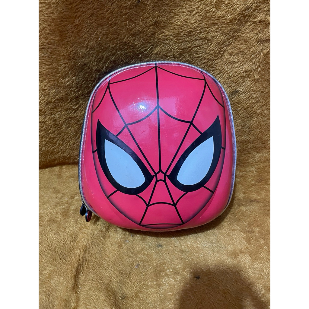 PL Tas Ransel Anak MESUCA Bentuk Spiderman uk. 30x25x16 cm / 12x10x6,5 inc RS