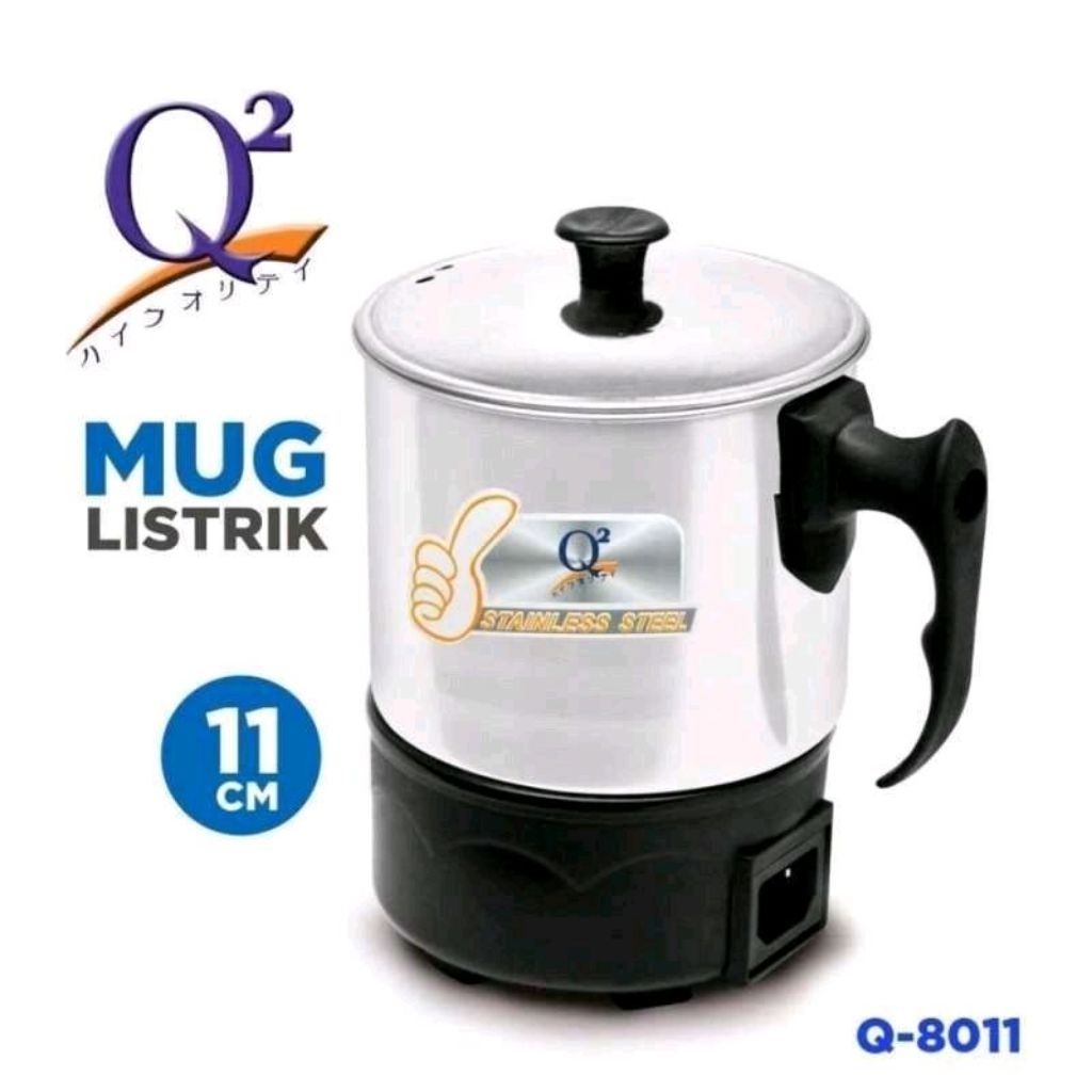 Mug elektrik listrik serbaguna 11 cm