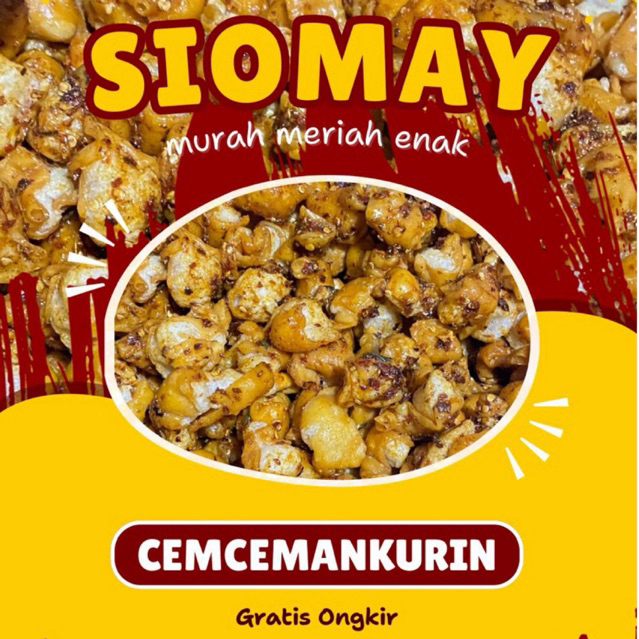 Siomay kering mini pedas 250gr / Siomay kering pedas 500gr / Siomay kering Pedas 1kg