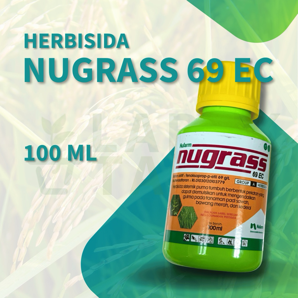 Nugrass 69 EC 100ml Herbisida Obat Rumput Padi Pembasmi Gulma Sawah Nufarm