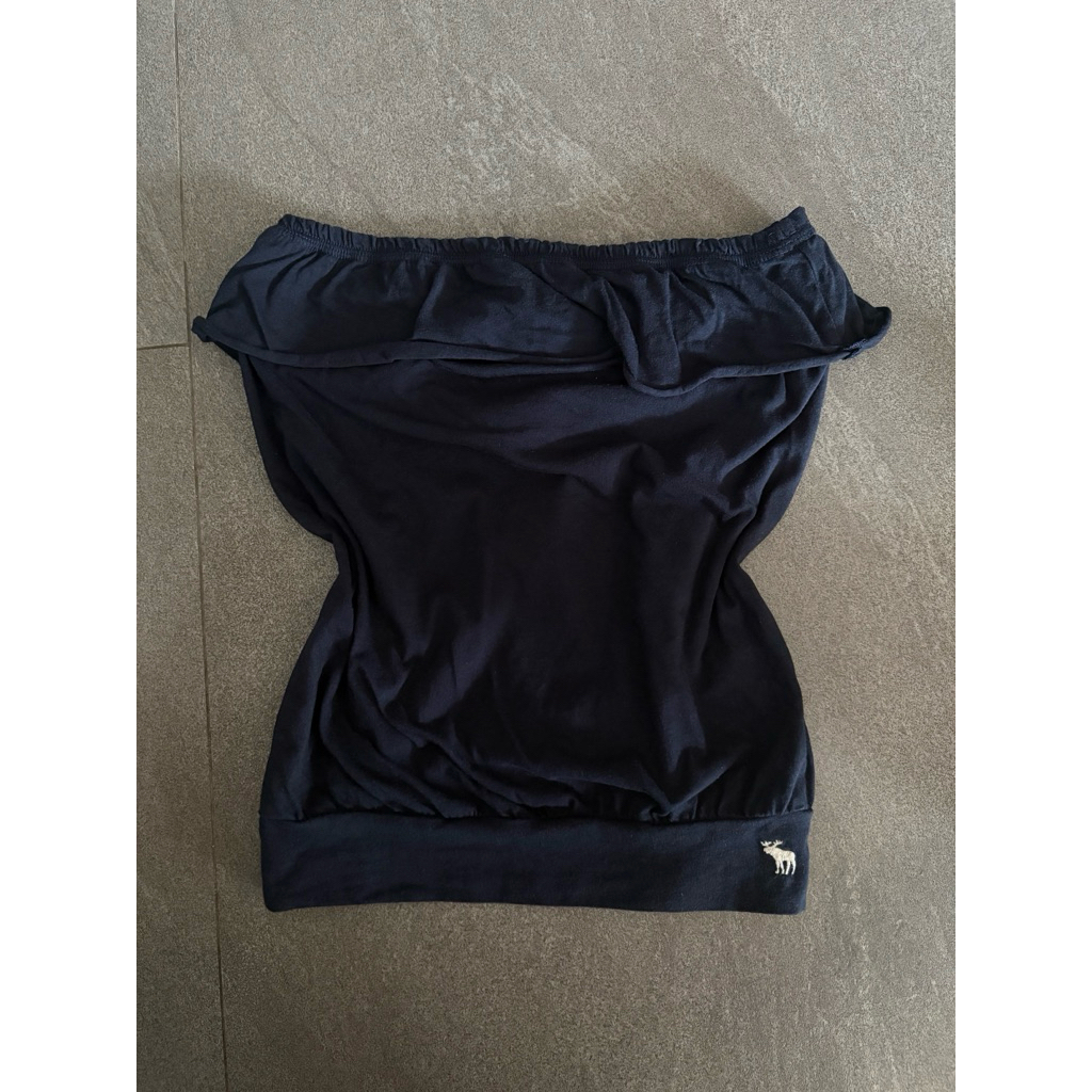 Abercrombie vintage navy tube top grunge 2000z