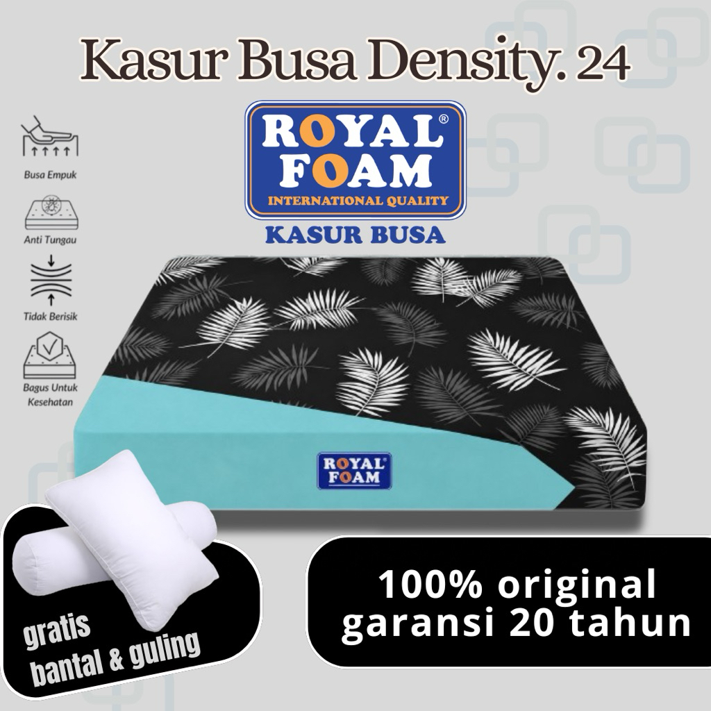 Kasur Busa Royal Foam Density 24 Garansi 20tahun