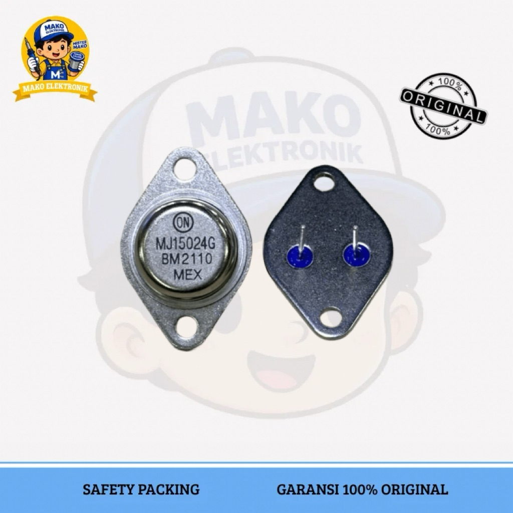 Fourclub_ Tr Transistor Jengkol Mexico Mj 15024 G & Mj 15025 G Set Asli Original Mj15024 Mj15025