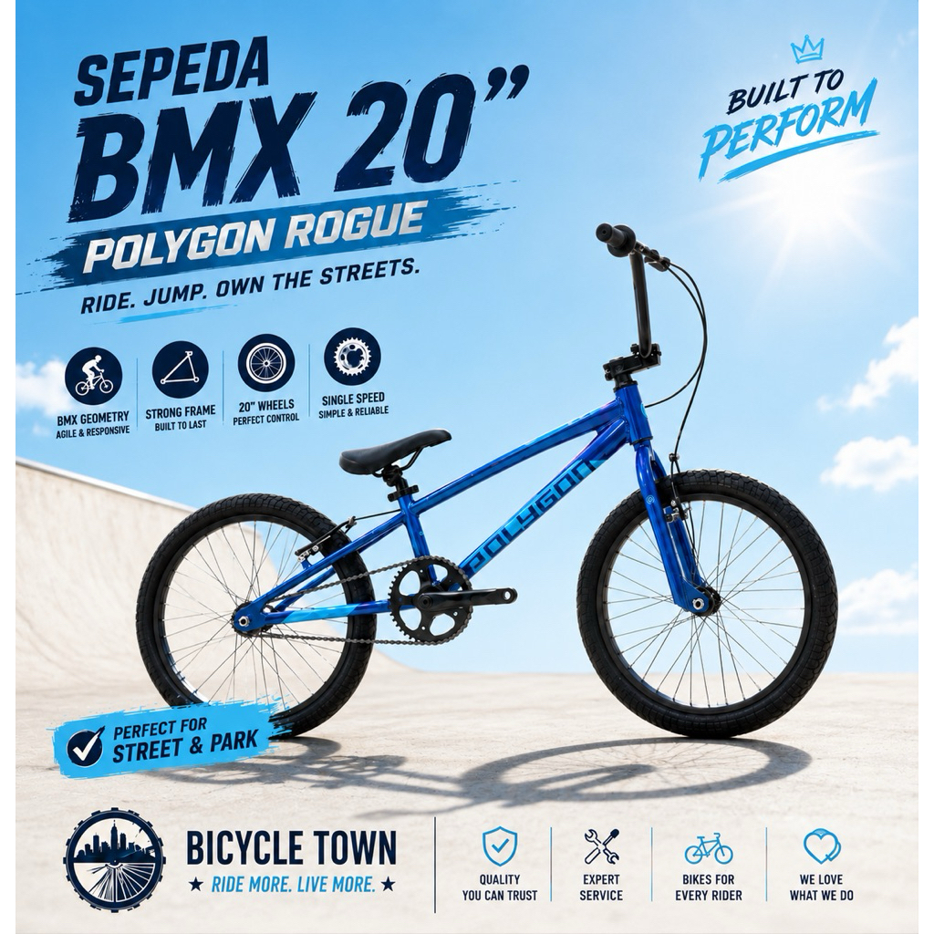Sepeda BMX 20" Polygon Rogue