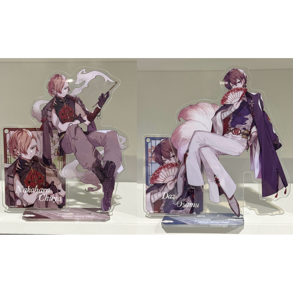 BSD Bungo Stray Dogs Dazai & Chuuya SKK Shanghai Limited Chinese Style Pop Up Acrylic Standee Offici