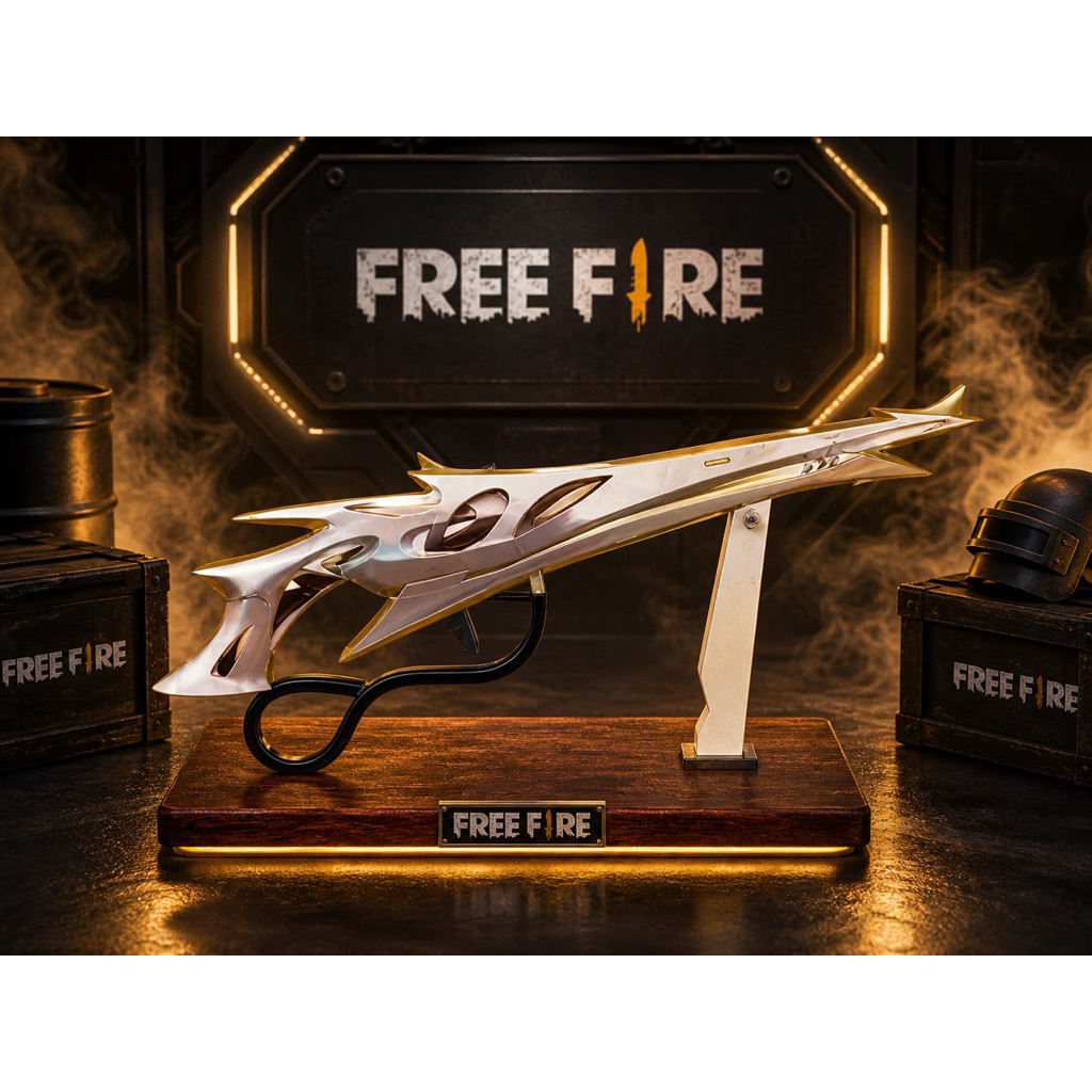 SG Gurun Pasir Free Fire Mainan Tembakan Anak Peluru Karet Kokang