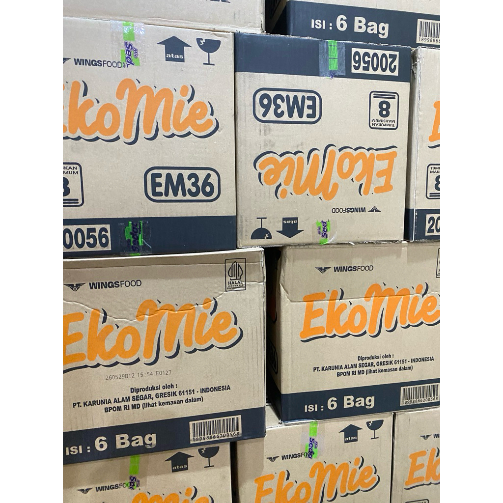 Mie Instan Ekonomis EkoMie 1 Dus Isi 6