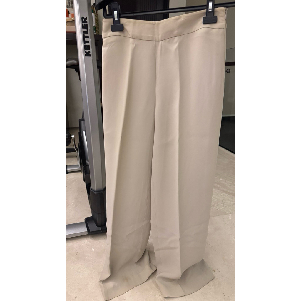 Preloved - Office Pants - Cream - Giorgio Arman - Size 36/S