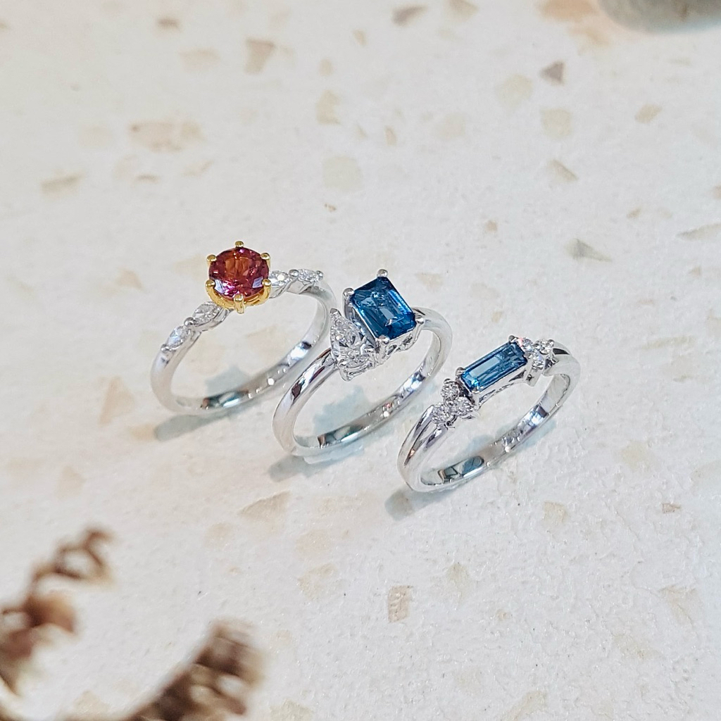 RUBY & AQUAMARINE RING DR