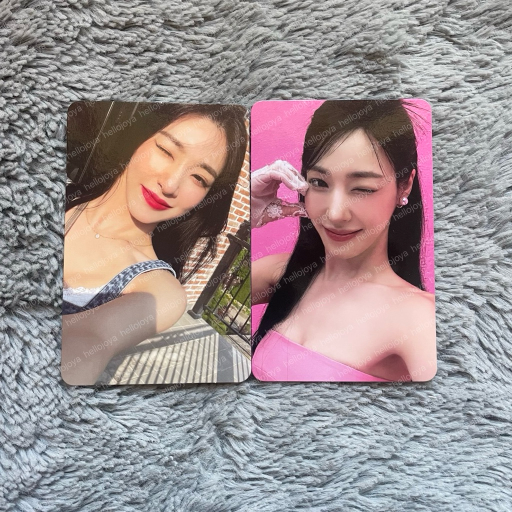 [ready stock] official photocard snsd girls generation tiffany young 15th anniversary smtown future 