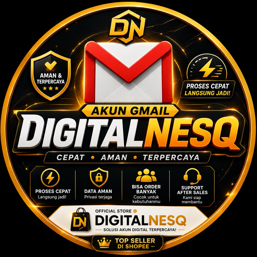 AKUN GMAIL FRESH DOMAIN @GMAIL.COM