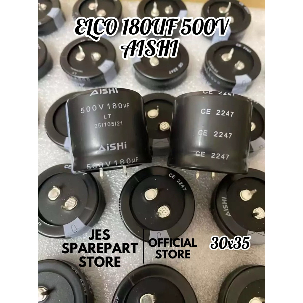 ELCO 180uf 500V ORIGINAL