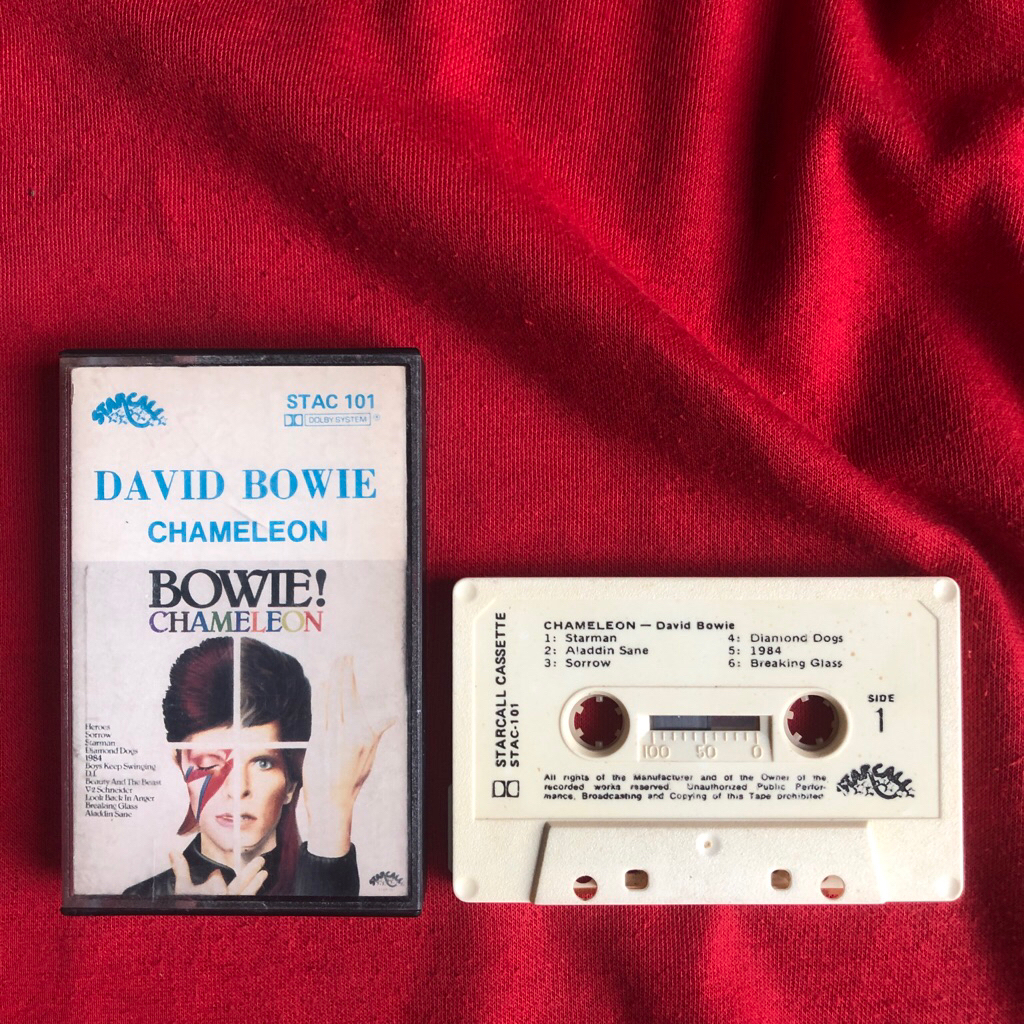 Kaset Pita David Bowie - Chameleon