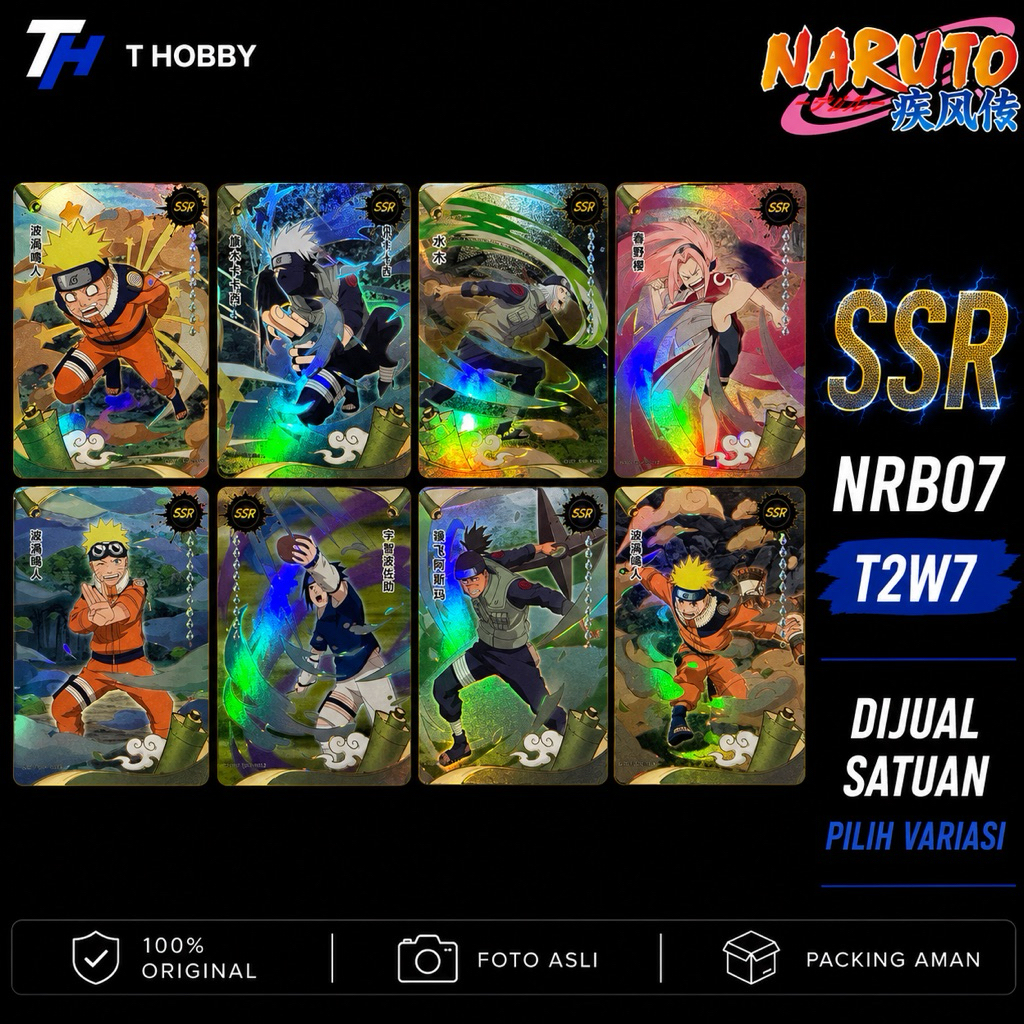 Naruto Kayou Original China Version Series T2W7 NRB07 — SSR Card