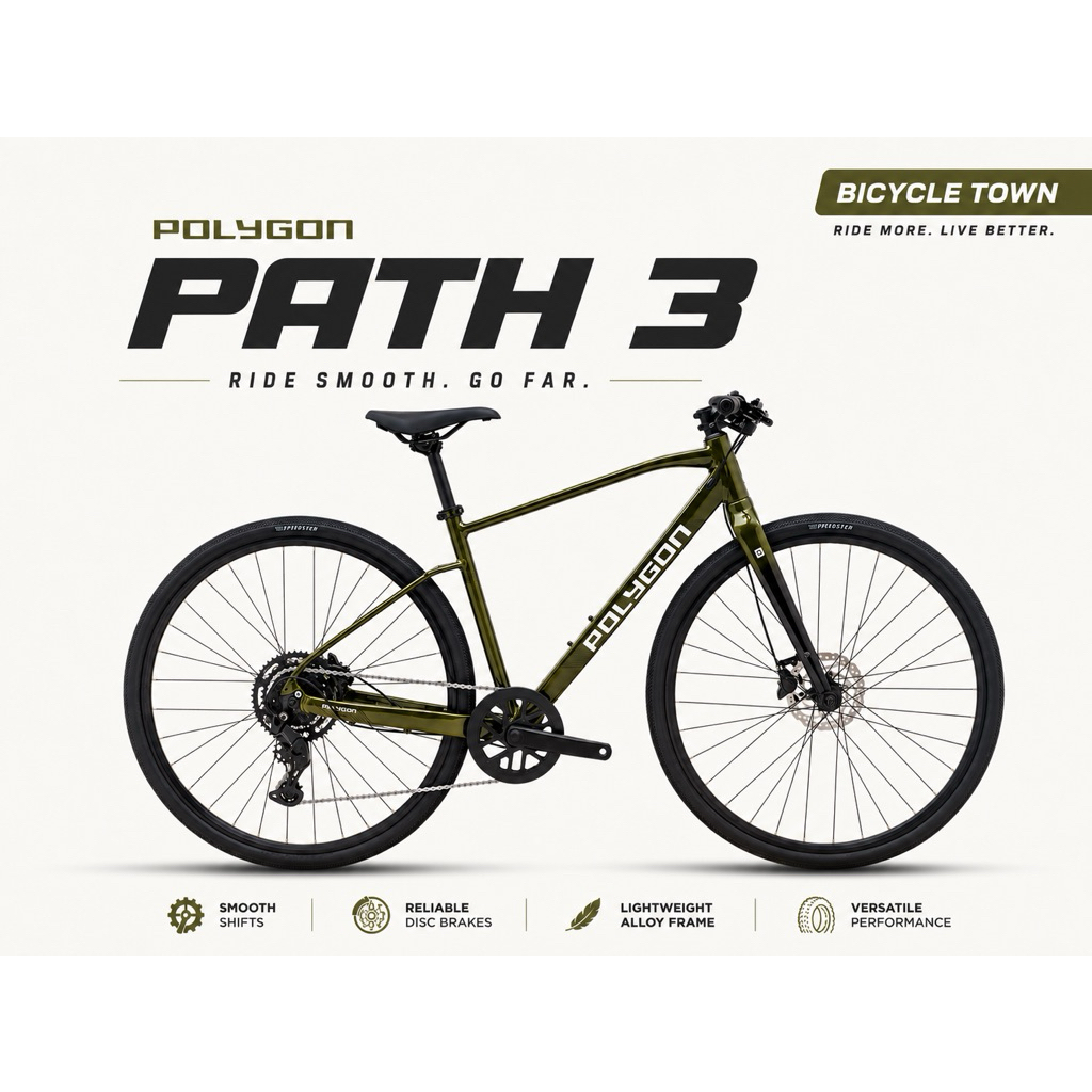 Sepeda MTB Hybrid Polygon Path 3