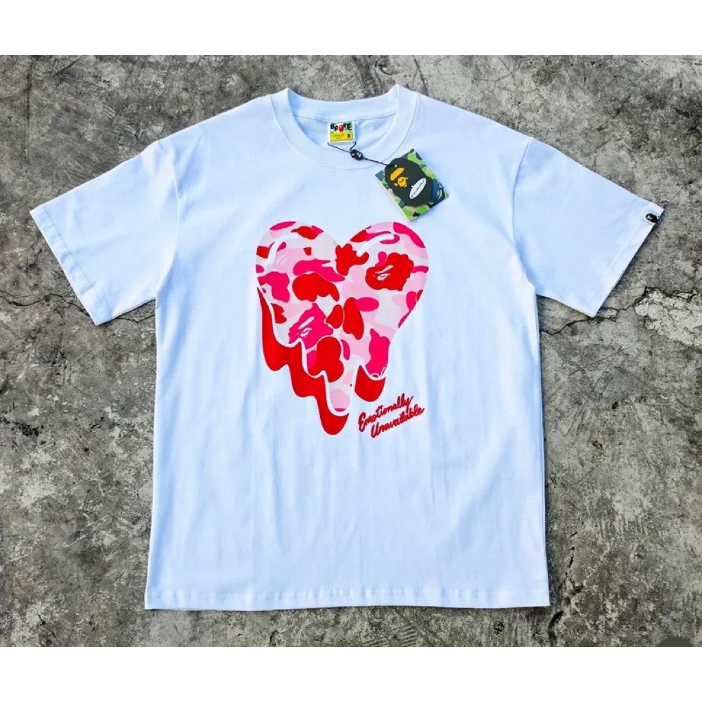 A BATHING APE TSHIRT PREMIUM FULLTAG 20s kaos bathing ape