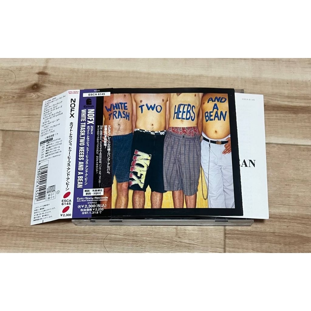 NOFX white trash two heebs and a been JAPAN punk