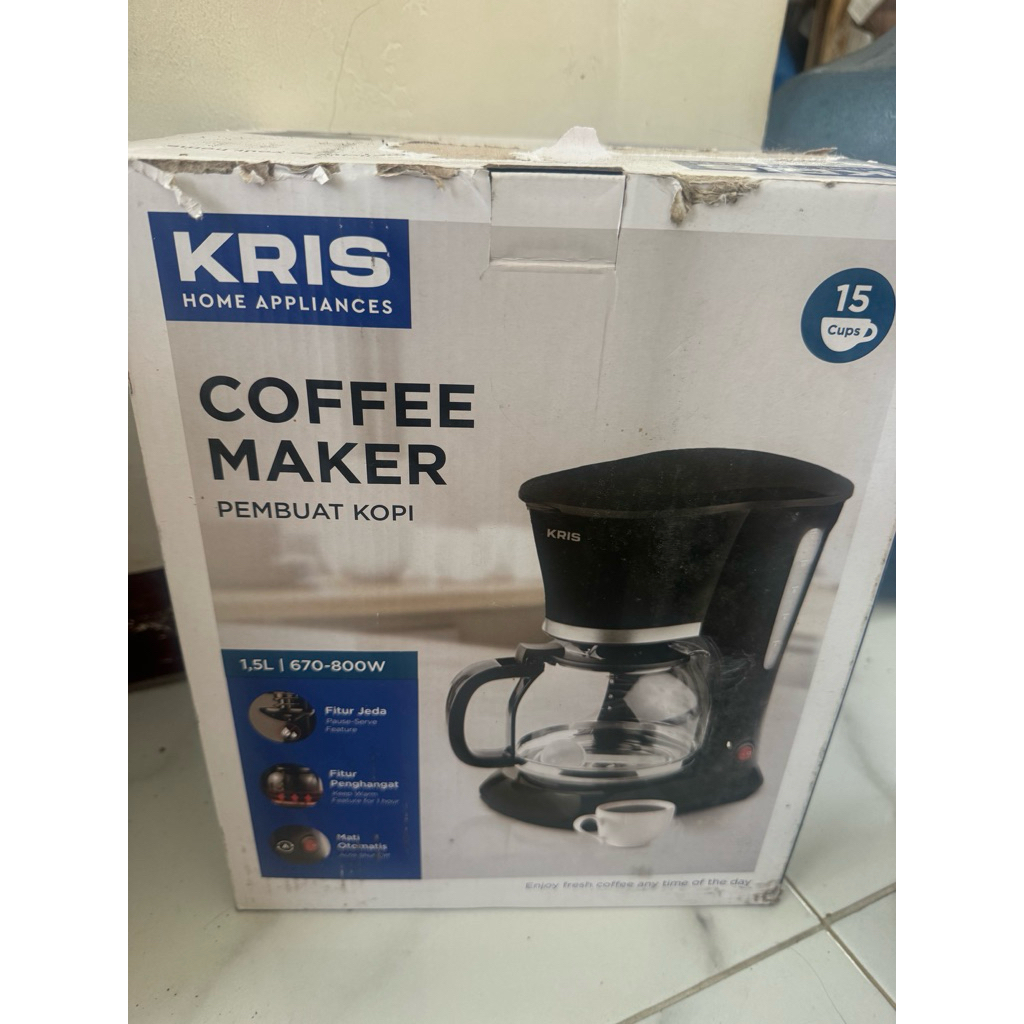 Kris Coffe Maker 1.5L