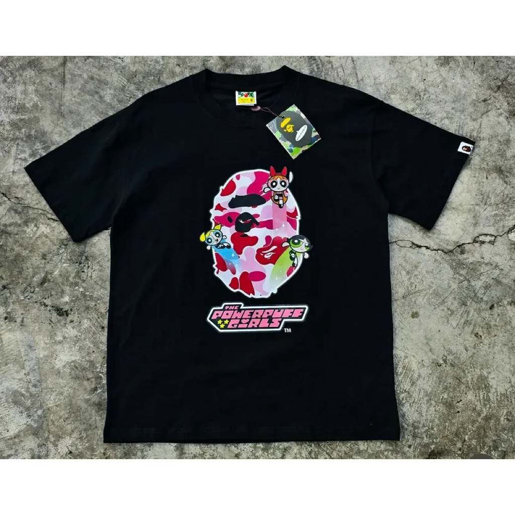 TSHIRT A BATHING APE PREMIUM FULLTAG 20s kaos a bathing ape
