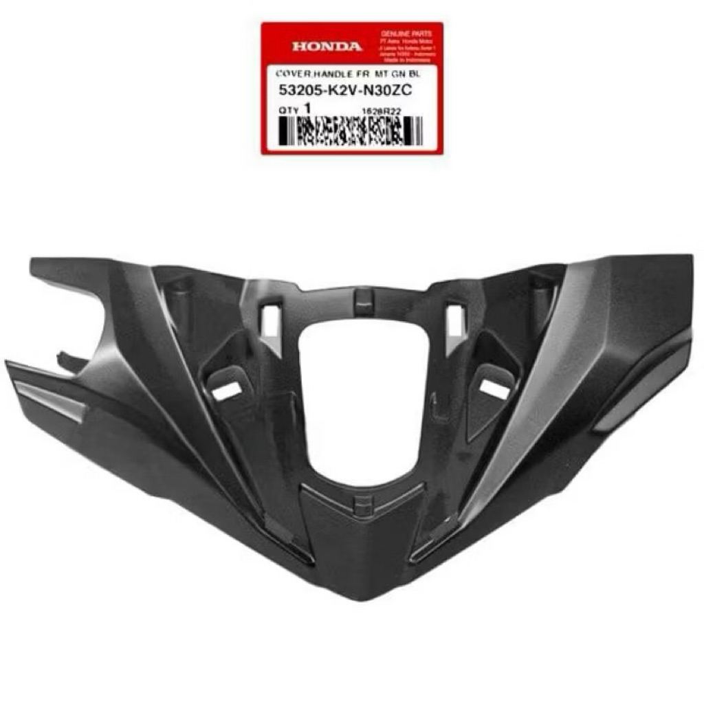 53205-K2V-N30ZC Cover batok depan Vario 125 LED k2v hitam dof original