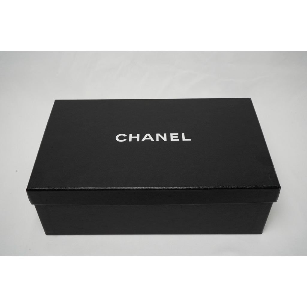 Sepatu CHANEL Original Luxury Shoe Box – Black Packaging Size 36 *100% Authentic*