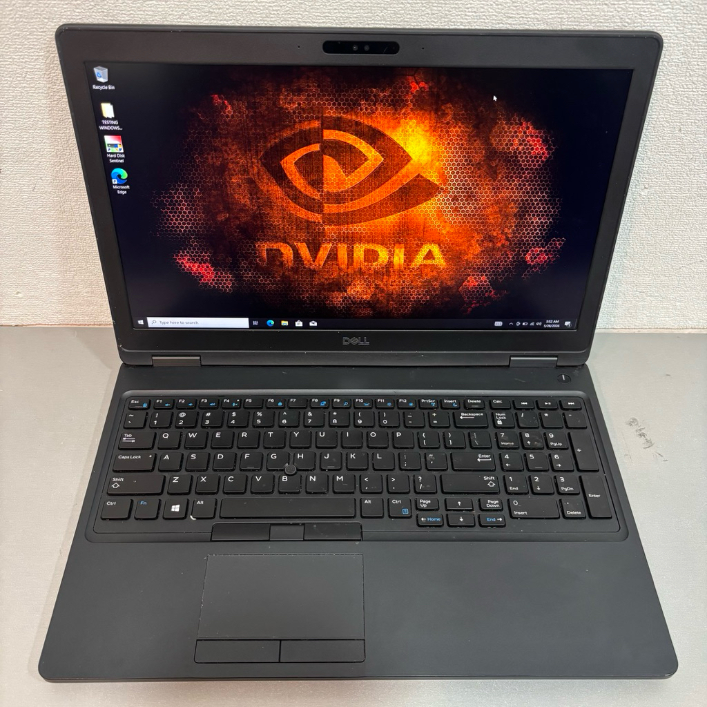 Dell precision 3530 dual vga core i7 gen 8 Ram 16gb ssd 256gb vga nvidia Quadro p600 second bergaran