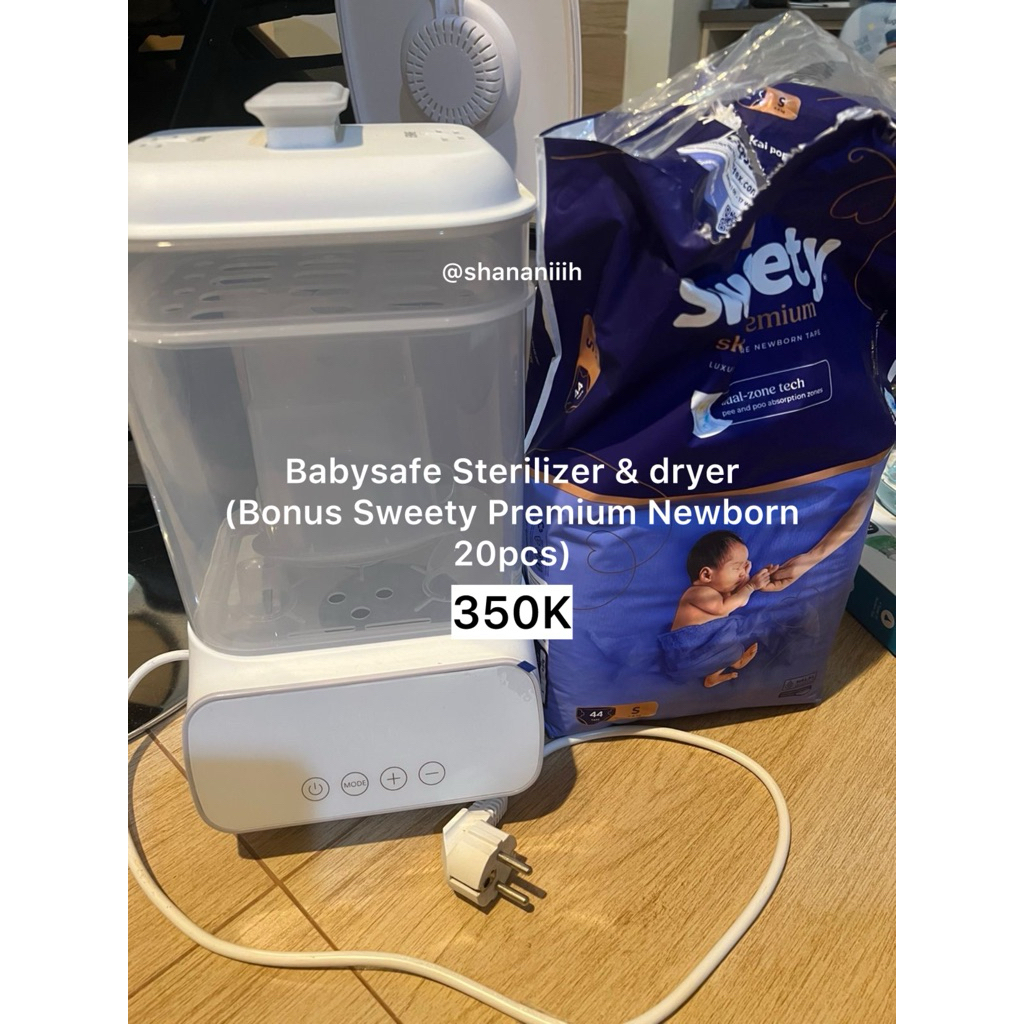 babysafe sterilizer and bottle warmer PRELOVED