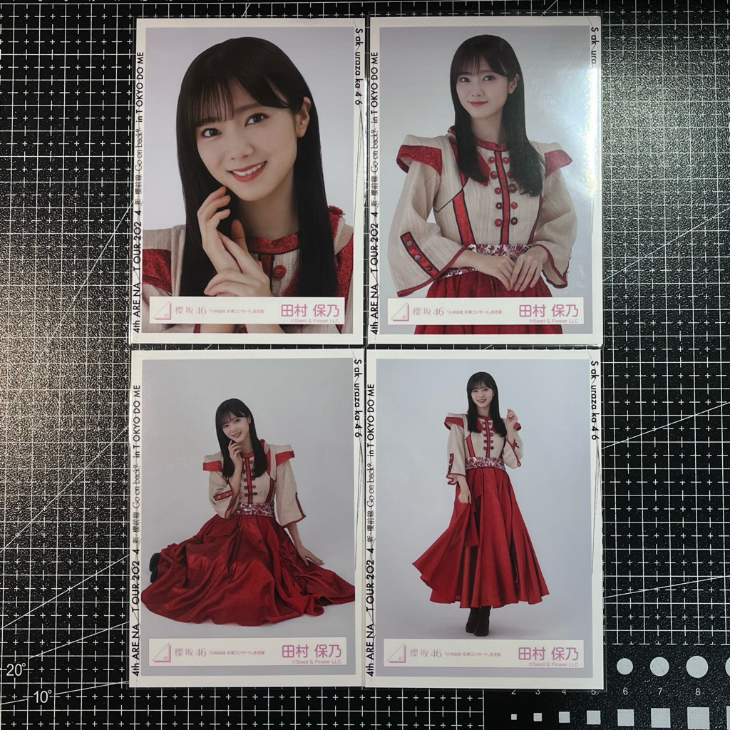 Photopack PP Set Tamura Hono Kobayashi Yui Graduation Concert Isshou Sakurazaka46