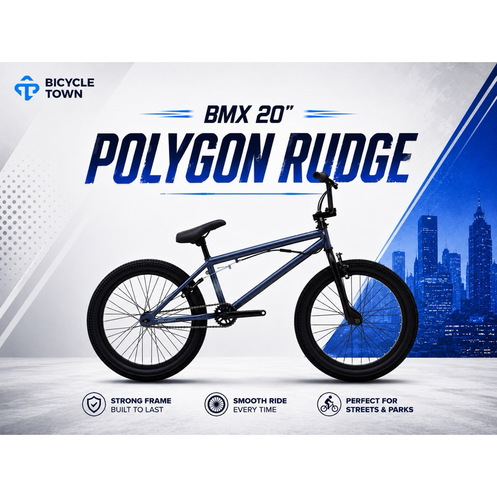 Sepeda BMX 20” Polygon Rudge