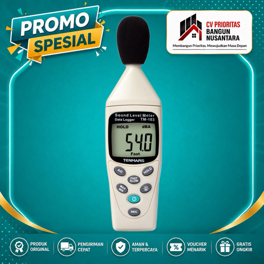 Sound Level Meter TM-102 TENMARS dB Meter