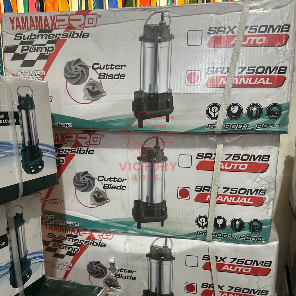 Pompa Celup 2 INCHI Yamamax Pro Cutter Blade SRX 750MB Submersible Pump Manual