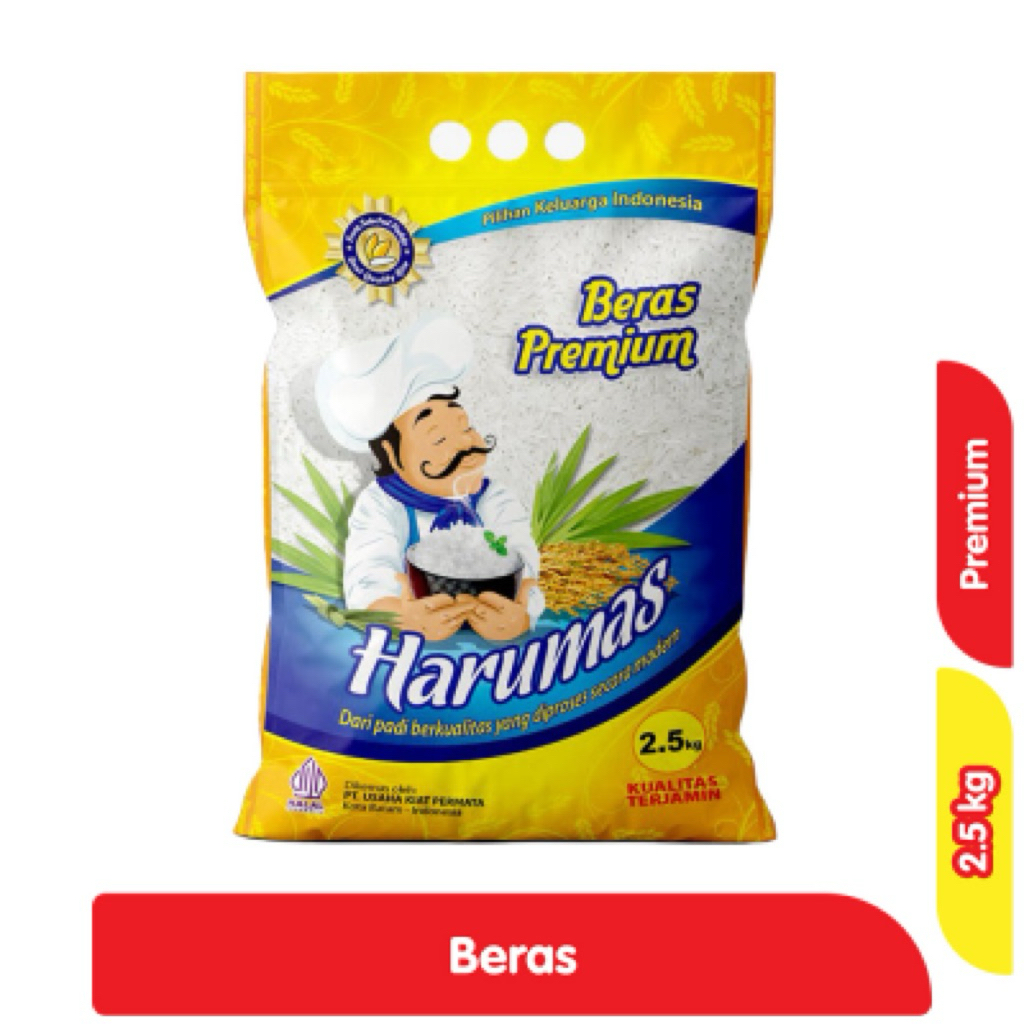 Harumas Beras 2.5 Kg