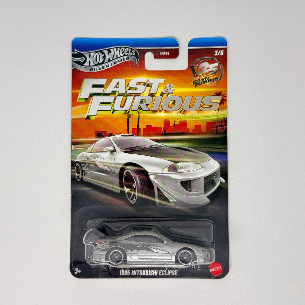 Hot Wheels Fast & Furious Silver Edition Mitsubishi Eclipse