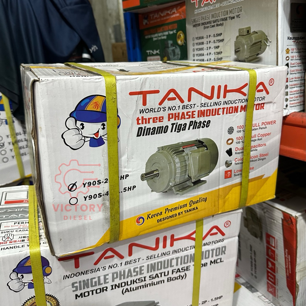 Tanika Dinamo Elektromotor Listrik 3 Phase 2HP