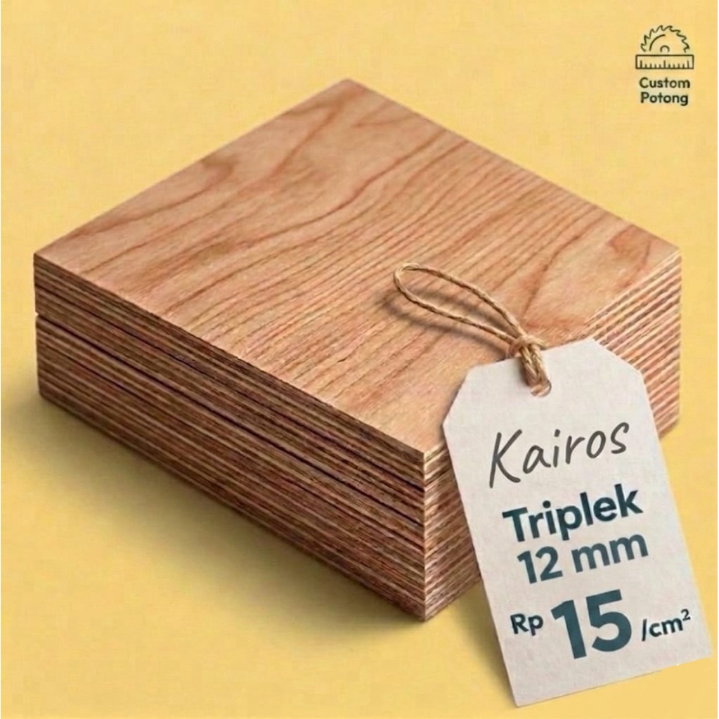 Triplek Custom 12mm / Multiplek Custom / Plywood Custom