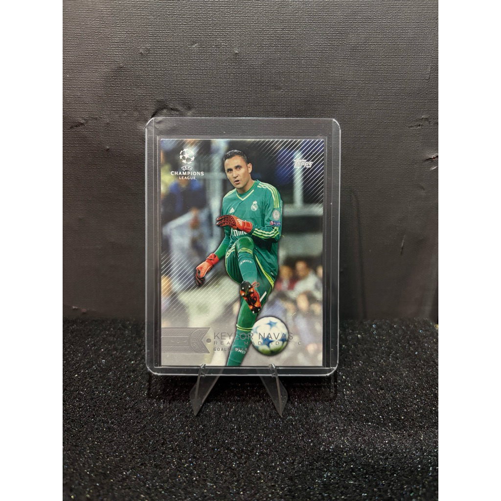 Keylor Navas Topps Real Madrid Team Set Insert