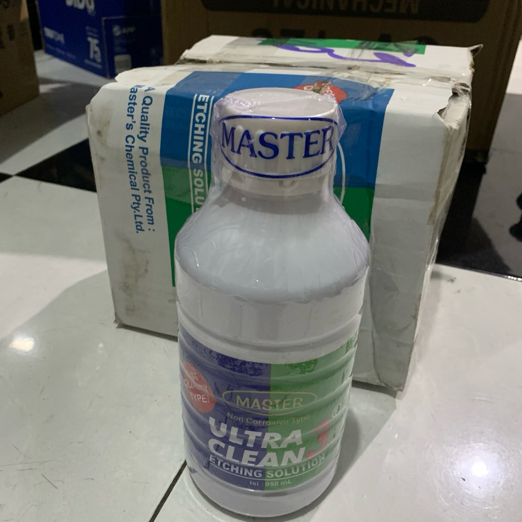 Etching Ultra Clean 950ml Master Paper Dry Kemasan Terbaru
