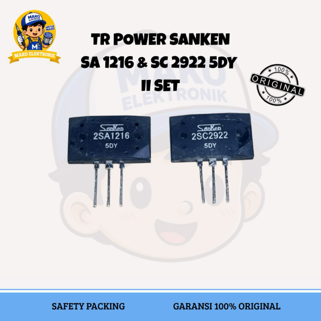 TR POWER SANKEN SA 1216 & SC 2922 5DY 5 DY II SET