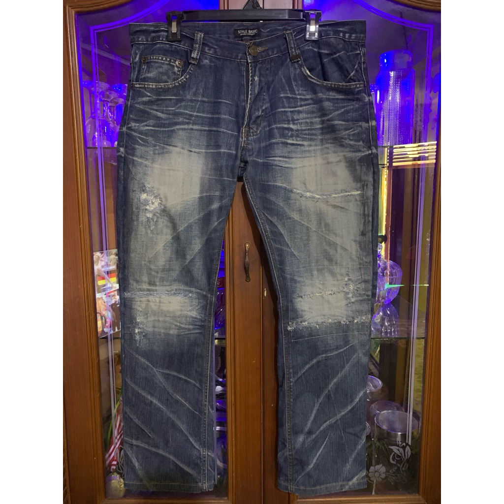 japanese denim fading gacor tebal