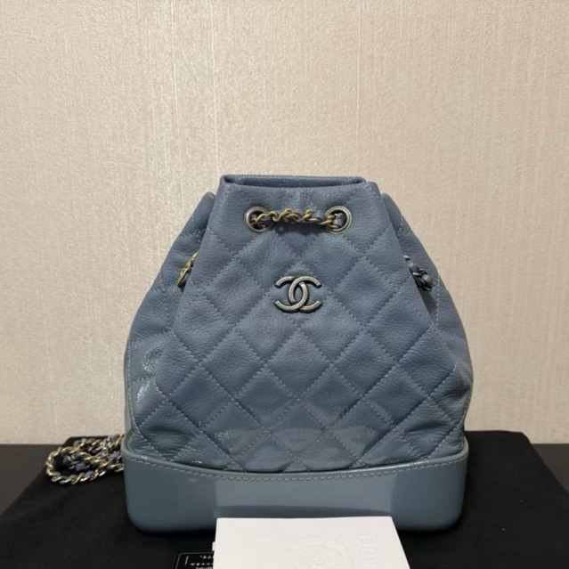 Chanel Gabrielle Backpack | Mist Blue | Series 25 | Card Included | Excellent Condition