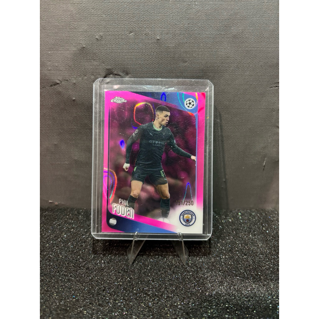 Foden /250 Topps Chrome Numbered