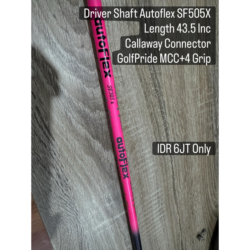 driver shaft autoflex sf505x