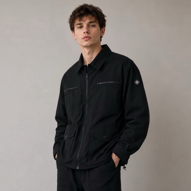 Trushinside overshirt jacket Blaugrana Black