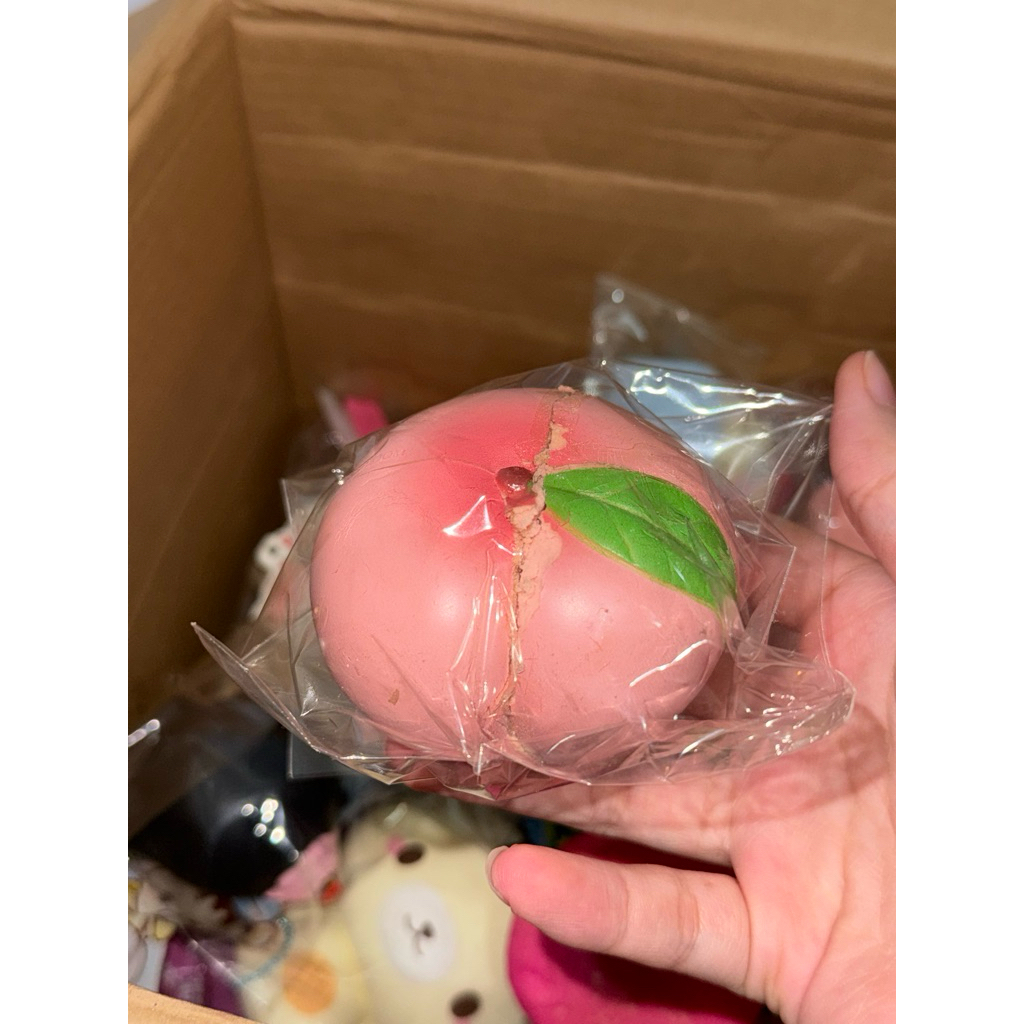Ibloom peach medium squishy (RARE‼️)