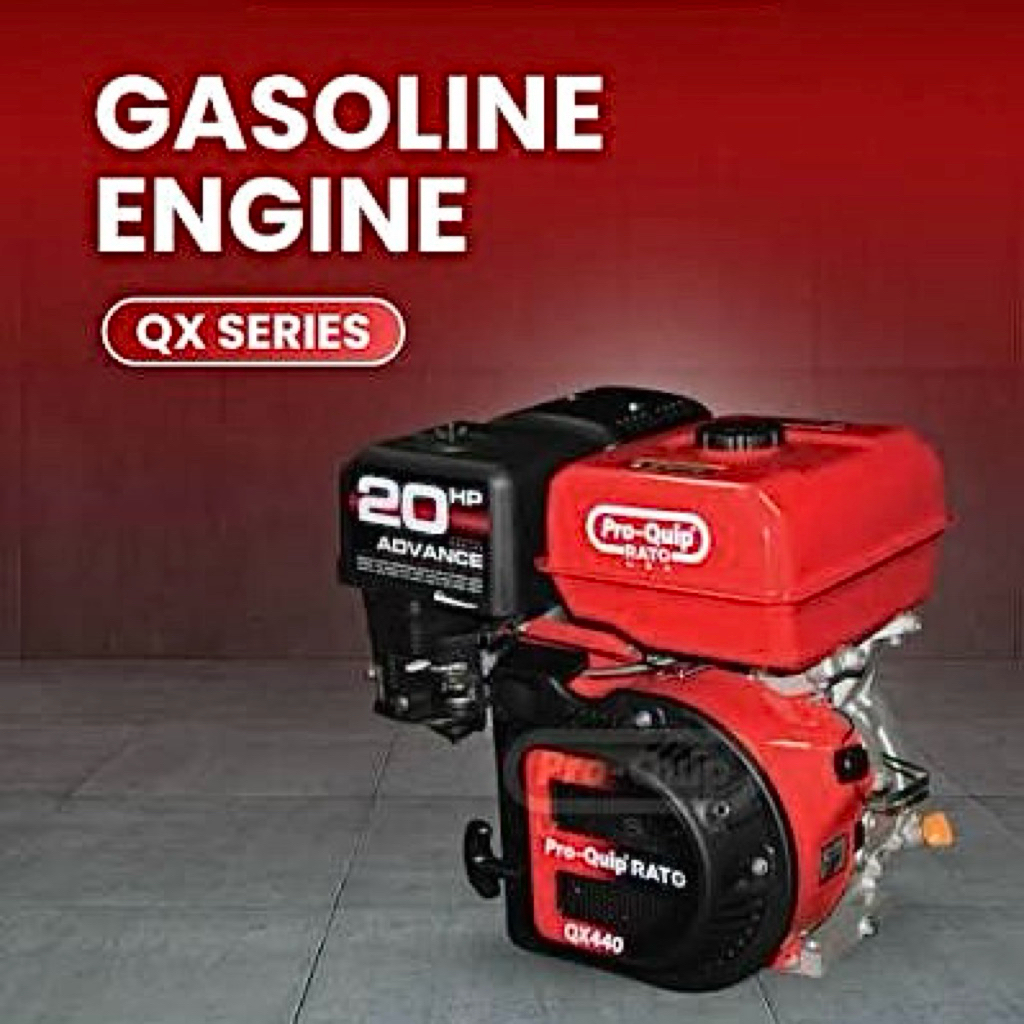 Pro Quip Mesin Penggerak Gasoline Engine QX270 / QX390 / QX440 / QX480L