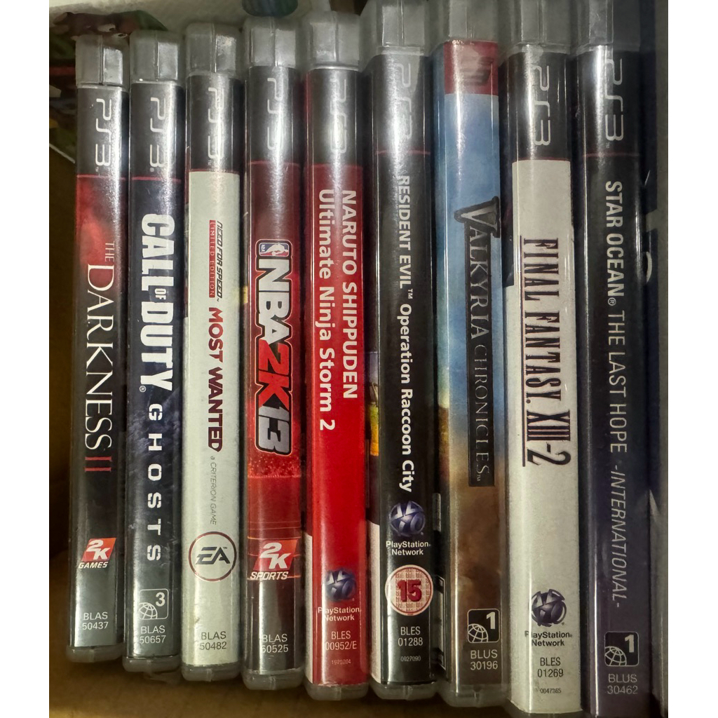 Blu Ray Disc Original PS3 Game
