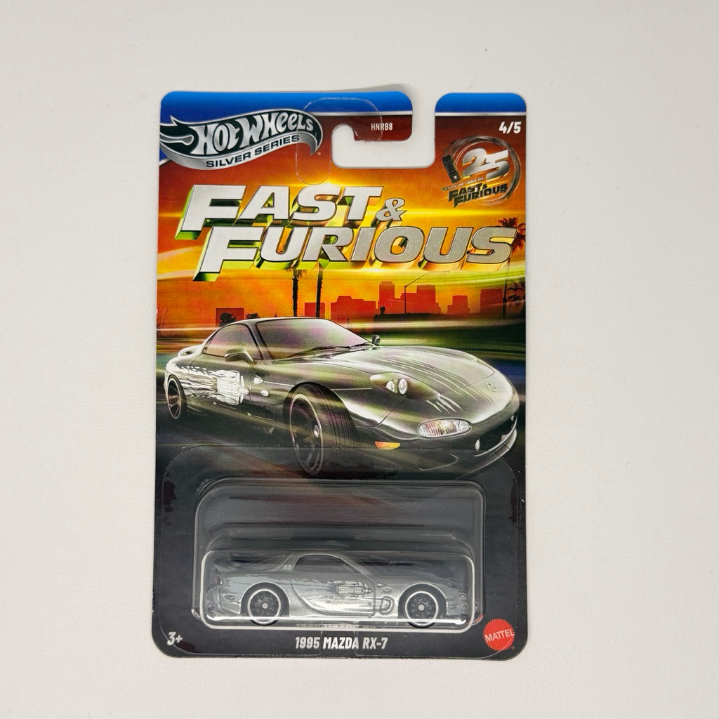 Hot Wheels Fast & Furious Silver Edition Mazda RX-7
